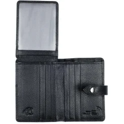 Discount A. Eriksson lompakko Åva Aurora Musta