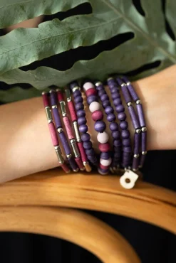 Herkkä-rannekoru tummanliila*Aarikka Discount