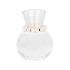 Clearance Aarikka Kupla minilasimaljakko 9 cm kirkas/valkoinen