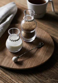 Clearance Aarikka Kupla minilasimaljakko 9 cm kirkas/valkoinen