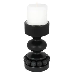 Clearance Aarikka Prinssi kynttilänjalka musta