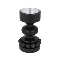 Clearance Aarikka Prinssi kynttilänjalka musta