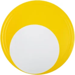 tarjotin Ø 38 cm tuliainen keltainen*Aarikka Clearance