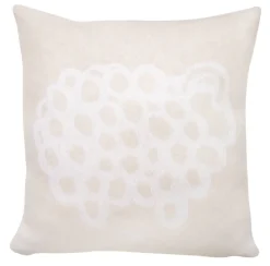 tyynynpäällinen Pässi 43 cm beige/valkoinen*Aarikka Outlet