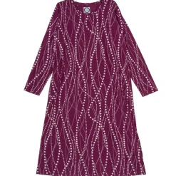 Hot Aarikka yöpaita Leimu pitkä Luumu