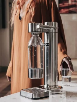 hiilihapotuslaite Carbonator III, polished steel*Aarke Sale