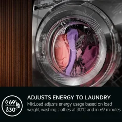 kuivaava pesukone 6/9 kg LWR732A96K*Aeg