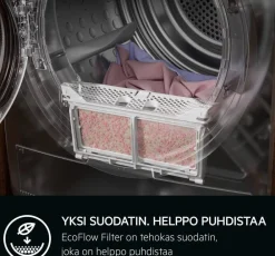 kuivausrumpu TR934N85C 8 kg*Aeg Outlet