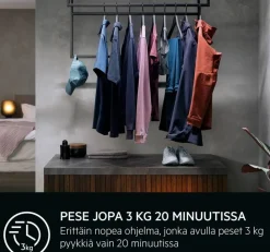 Hot Aeg pesukone LR834T86N PowerCare 8 kg