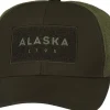 lippis Trucker Cap Brown-Olive*Alaska