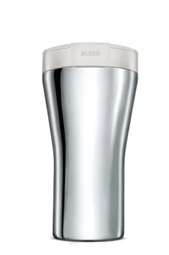 Best Alessi matkamuki Caffa 40 cl valkoinen kansi