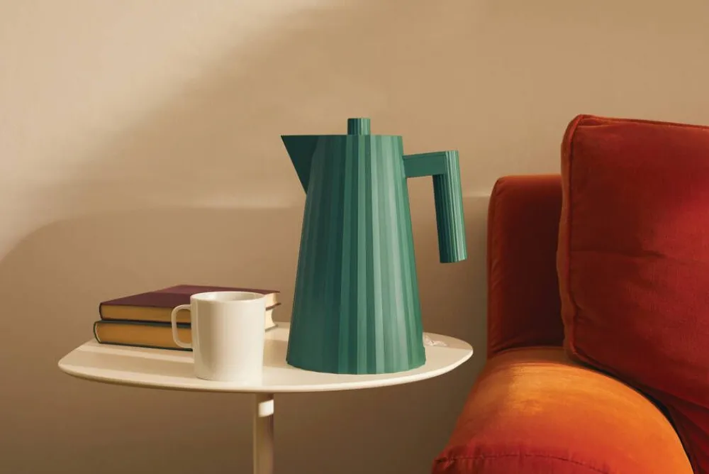 Alessi Plisse vedenkeitin 1,7 L vihreä