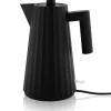 Plisse vedenkeitin 1,7 L musta*Alessi Hot