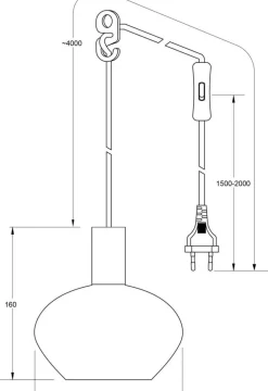 Clearance Aneta Lighting Bell Ikkunavalaisin mattamessinki/savulasi