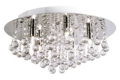 Aneta Lighting kattoplafondi Madelene 50 cm 5-os kromi* Hot