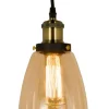 Aneta Lighting kattovalaisin Becky antiikki/meripihka* Discount