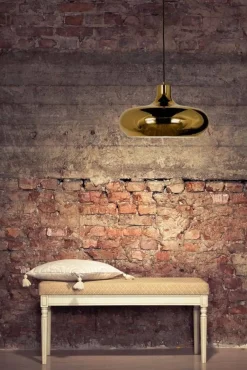 Aneta Lighting kattovalaisin Lounge tumma kulta