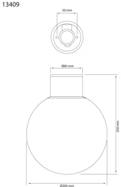Outlet Aneta Lighting plafondi ulkovalaisin Saltvik musta/valkoinen