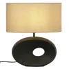 Aneta Lighting pöytävalaisin Ellipse musta/beige* Outlet