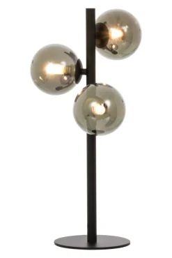 Aneta Lighting pöytävalaisin Molekyl 3-os. musta* Outlet