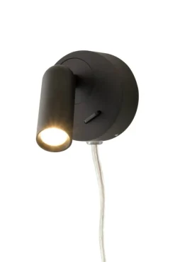 Online Aneta Lighting seinävalaisin Fenja LED musta