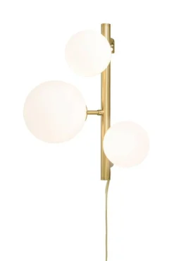 New Aneta Lighting seinävalaisin Molekyl mattamessinki