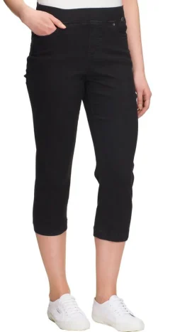 Anna Montana caprit Jump in Jeans Rom Schwarz 1 / musta