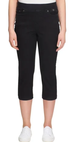 Anna Montana caprit Jump in Jeans Rom Schwarz 1 / musta