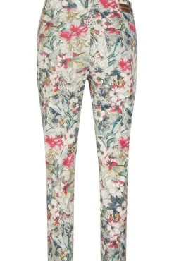 New Anna Montana housut Angelika Slim Fit 7/8 Athen Flower