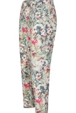 New Anna Montana housut Angelika Slim Fit 7/8 Athen Flower