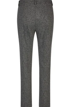 Outlet Anna Montana housut Rose Easy Fit Amaro Black / mustavalkoinen