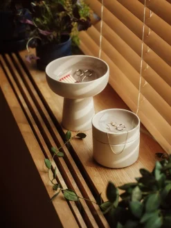 kannellinen rasia Kirnu 11x10 cm beige*Arabia Best