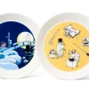 Arabia Muumi lautaset 19 cm Toimisto&Talviyö*Moomin Sale