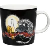 Clearance Moomin Arabia Muumi muki Esi-isä 0,3 L musta