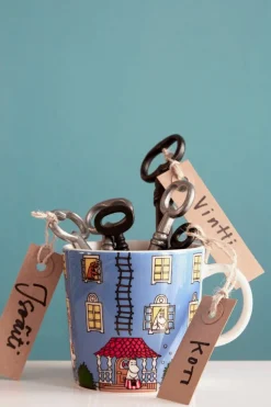 Arabia Muumi muki Muumitalo 0,3 L sininen*Moomin Outlet