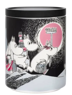 Arabia Muumi Seikkailu Purkki Muutto 1,2 L ceram*Moomin