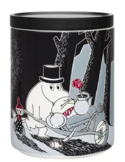 Arabia Muumi Seikkailu Purkki Muutto 1,2 L ceram*Moomin