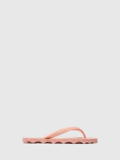 Discount Asportuguesas sandaalit Base L Pink & Pink Strap