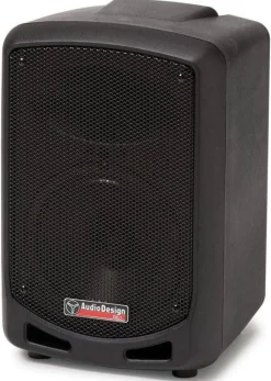 kannettava akkukäyttöinen aktiivikaiutin&mikki /USB/BT/SD*AudioDesignPRO Hot