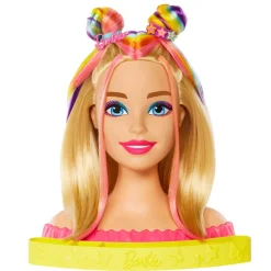 kampauspää Neon Rainbow Deluxe*Barbie Clearance