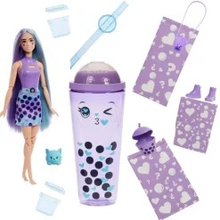 Sale Barbie Pop Reveal Boba Taro Milk