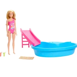 Barbie uima-allas ja nukke