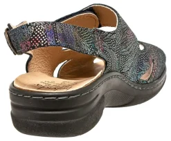 New Belvida työsandaalit 31.000 Navy / Magenta