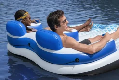 Hot Bestway kelluntalautta Hydro-Force Indigo W Double Lounge 183x176 cm