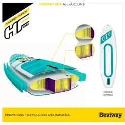 Clearance Bestway SUP-lauta Hydro-Force Huaka'I 305x84 cm