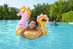 Discount Bestway uimarengas Glitter Merihevonen 115x104 cm