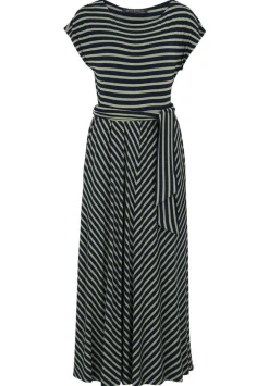 Hot Betty Barclay mekko 1750 1409 midi dark blue / green 8857