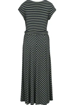 Hot Betty Barclay mekko 1750 1409 midi dark blue / green 8857