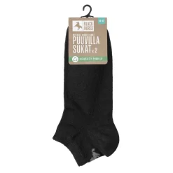 varrettomat sukat 2pack D019*Black Horse