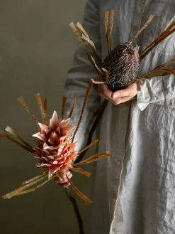 Best Bloomingville koristeoksa Palmflower ruskea